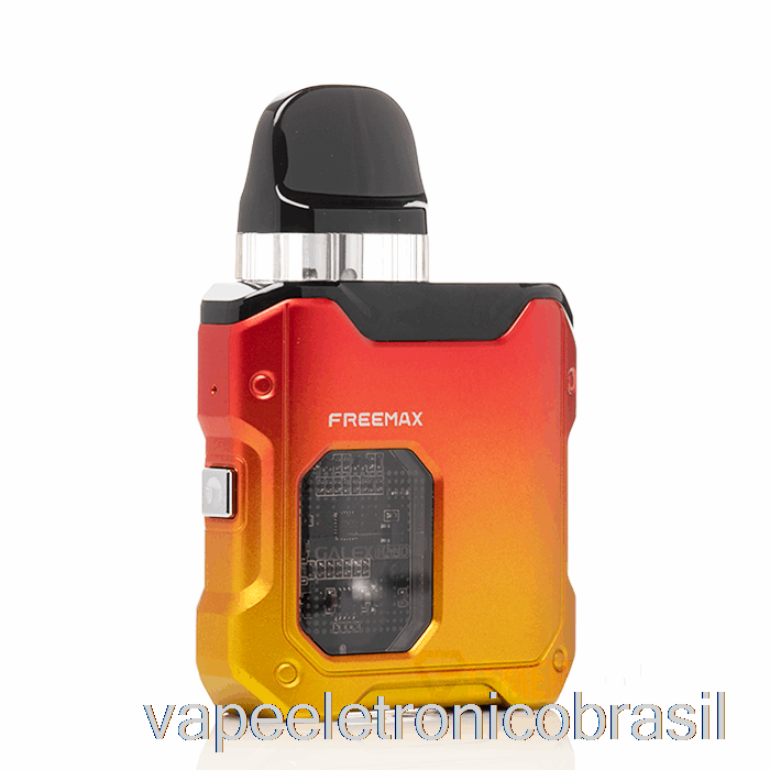 Vape Eletrônico Freemax Galex Nano Pod Sistema Ouro Vermelho